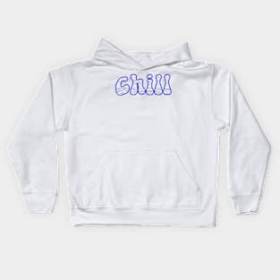 wavy chill Kids Hoodie